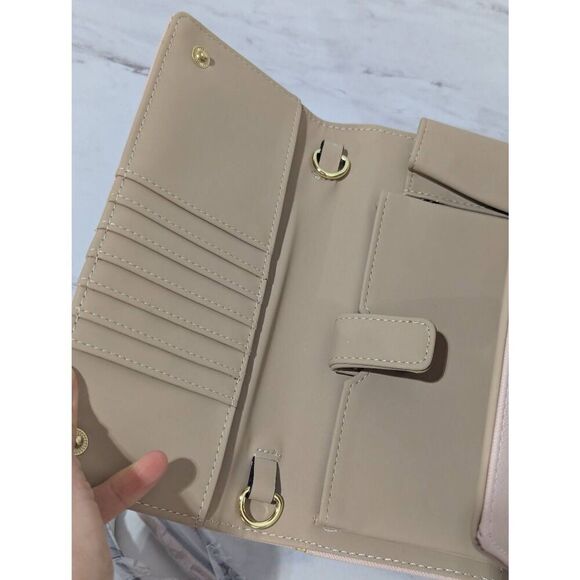 London Fog Women's Pink Wrist Strap Or Shoulder Strap Handbag New W/o Tags - Picture 2 of 6